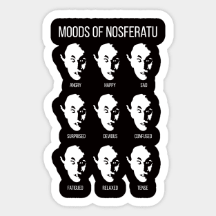 Moods of Nosferatu Sticker